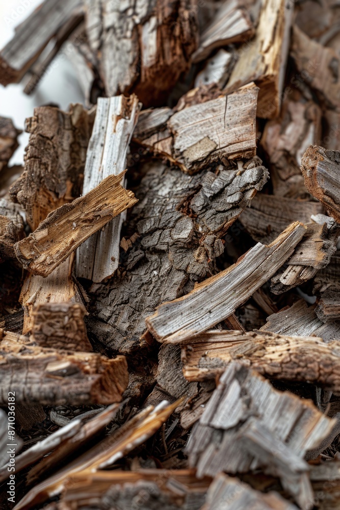 A detailed view of a stack of wood, often used in construction or DIY projects A detailed view of a stack of wood, often used in construction or DIY projects