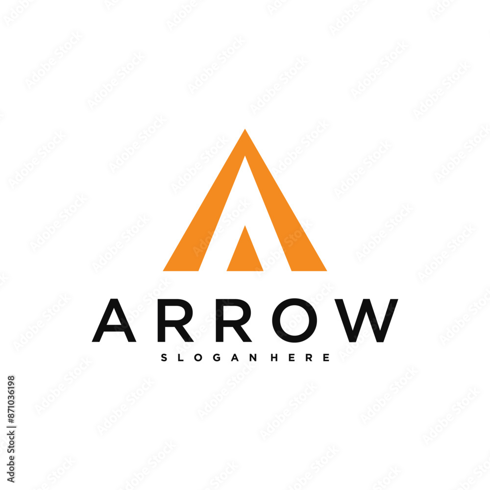Initial letter A arrow logo design, Finance up arrow. Premium Vector Initial letter A arrow logo design, Finance up arrow. Premium Vector