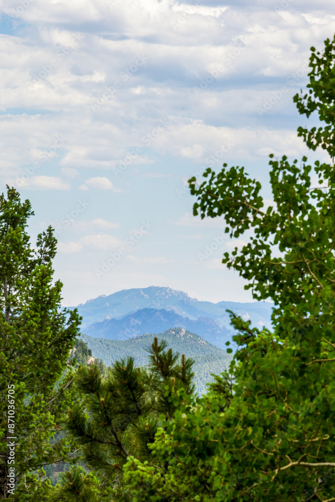 Scenic Rocky landscape in the Staunton State Park, Colorado Scenic Rocky landscape in the Staunton State Park, Colorado