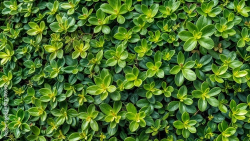 Wallpaper Mural Closeup of lush green hedge wall with small leaves in garden eco friendly evergreen background with copy space for text or ads Torontodigital.ca