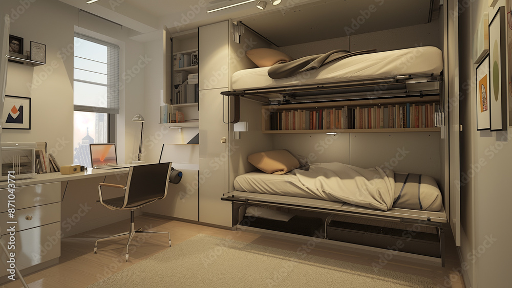 Lofted Living: Maximizing Space with Under-Bed Usability Lofted Living: Maximizing Space with Under-Bed Usability