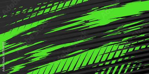 Car decal wrap design. Abstract racing design concept for motorcycle, boat, truck, car, boat and more.