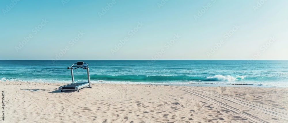 A hightech beach fitness center that utilizes spectral winds and waves to provide resistance training A hightech beach fitness center that utilizes spectral winds and waves to provide resistance training