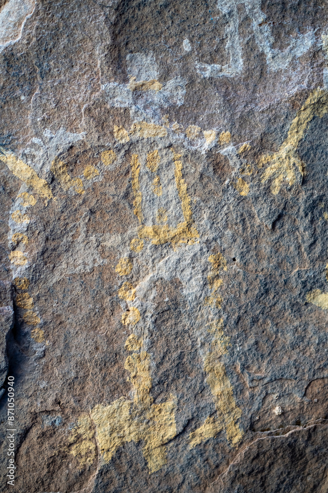 Fototapeta premium Hueco Tanks East Mountain Pictographs