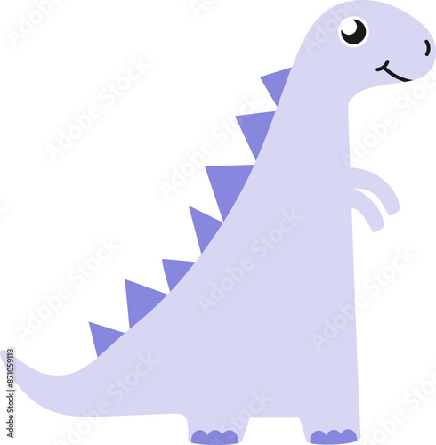 Cute T-Rex Smiling Dinosaur Graphic