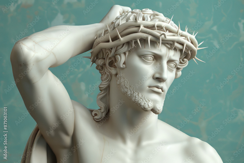 The Crucifixion of Jesus (John 19). Generative AI The Crucifixion of Jesus (John 19). Generative AI