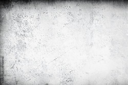 Subtle black and white grunge overlay, vintage newspaper background, distressed dirty grain texture, light retro paper backdrop, old worn surface pattern