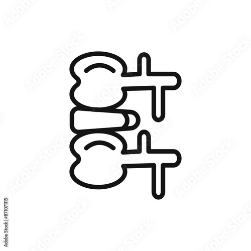 rediclupathy redicular syndrom outline collection in black