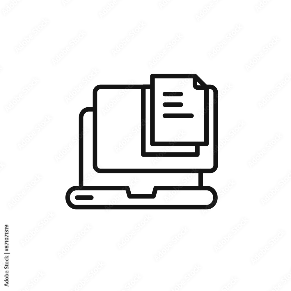 data analysis icon outline collection in black data analysis icon outline collection in black