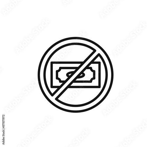 Stop Corruption icon outline collection in black Free Download Stop Corruption icon outline collection in black - GFXLoad