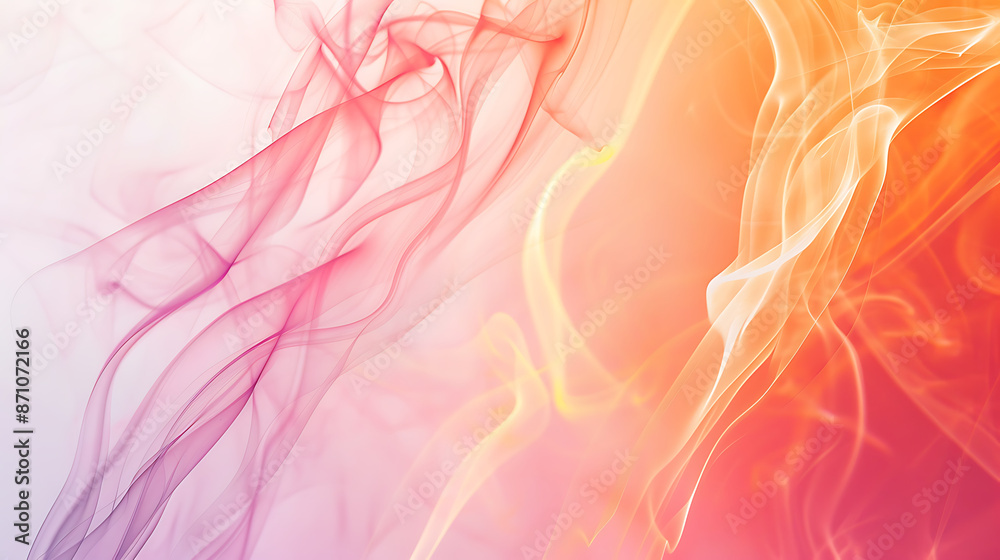 Fototapeta premium smoke pastel gradient flowing abstract concept design wallpaper background