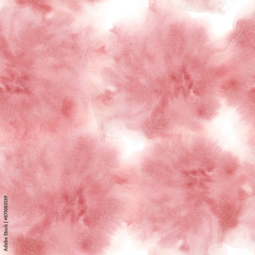 Abstract red stains seamless pattern. Watercolor continuous dusty pink hand painted backdrop. Fabric print design with tie dye imitation. Background template for textile, paper, stationery Abstract red stains seamless pattern. Watercolor continuous dusty pink hand painted backdrop. Fabric print design with tie dye imitation. Background template for textile, paper, stationery