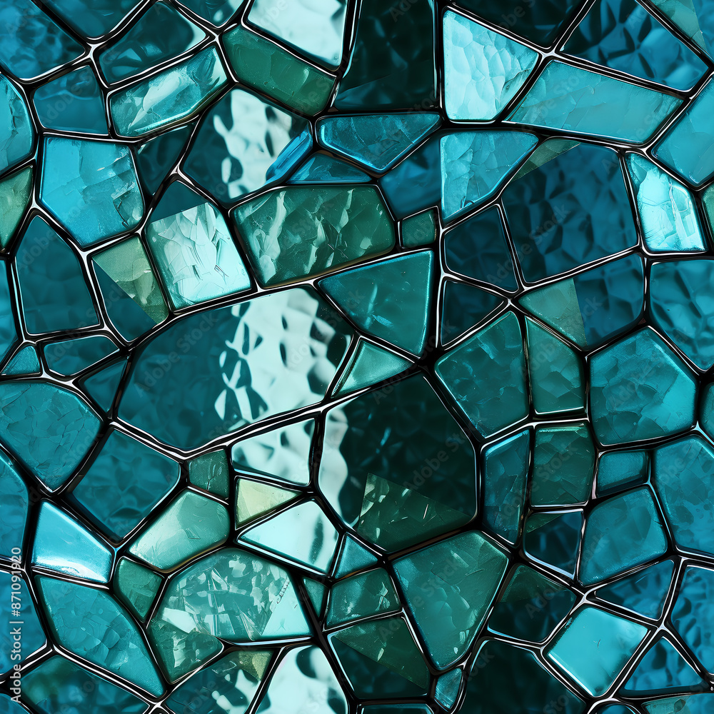 Seamless pattern of embossed glass texture background