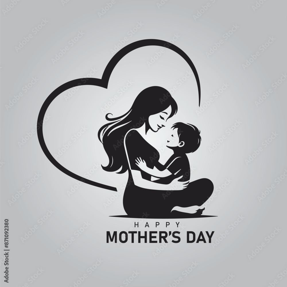 Obraz premium Happy Mother's Day Messages and Wishes.