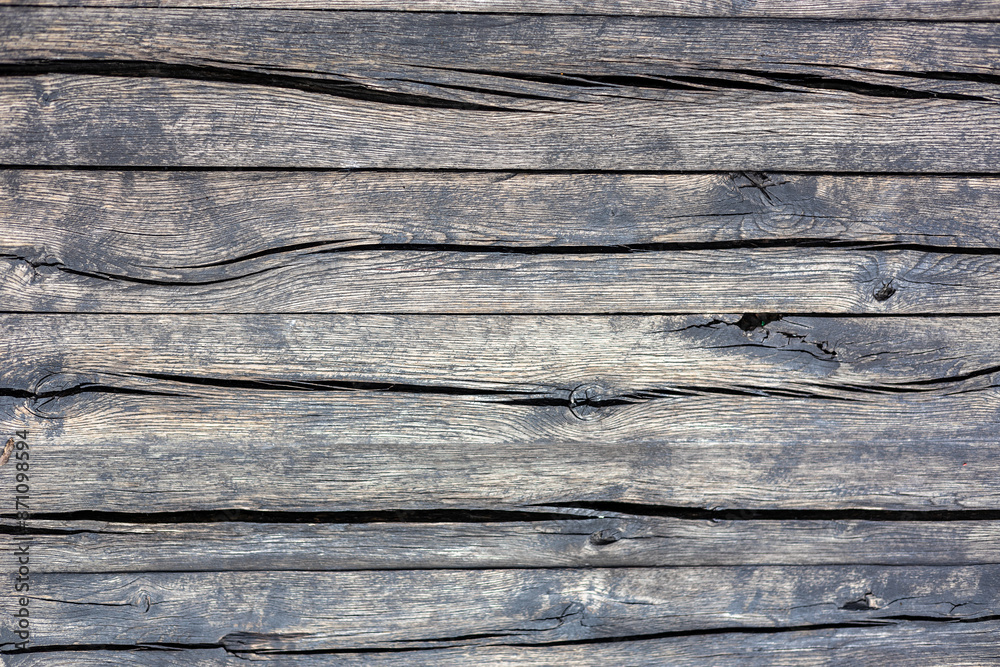 Fototapeta premium tapeta, struktura, opalana drewniana stara deska vintage