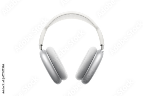 Headphones isolated on white background