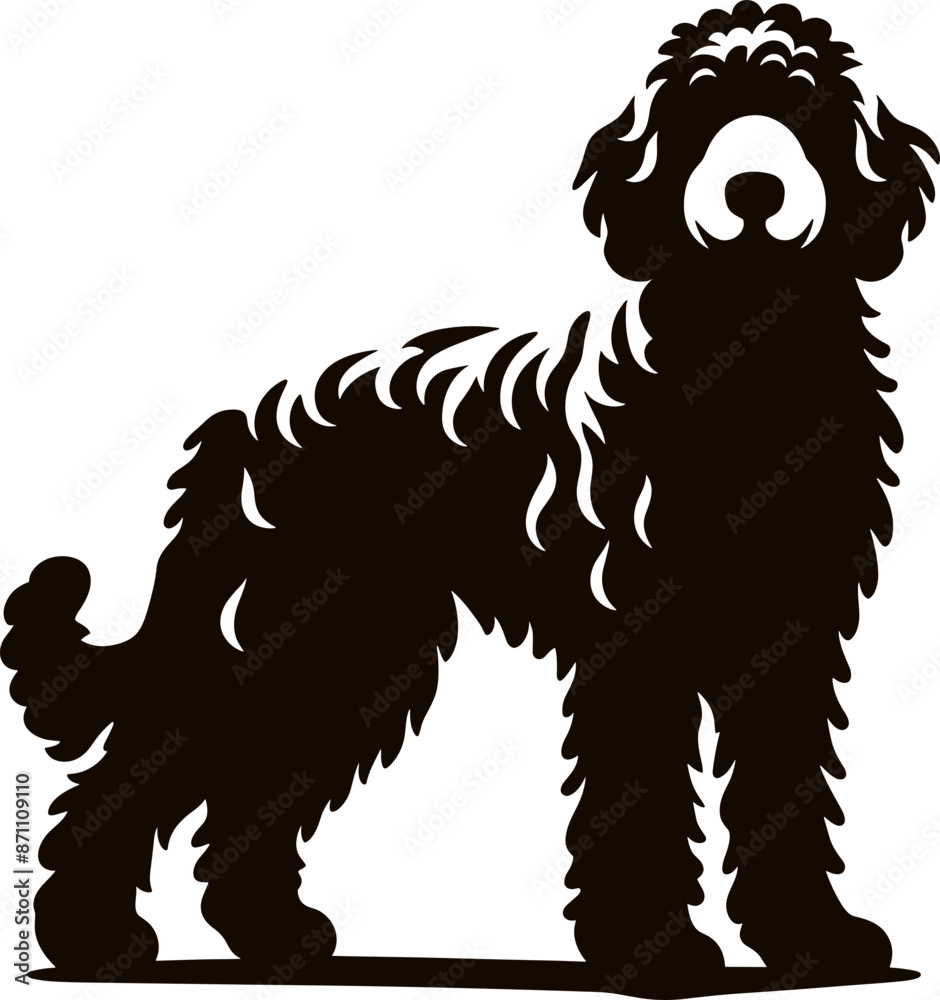 Obraz premium Goldendoodle