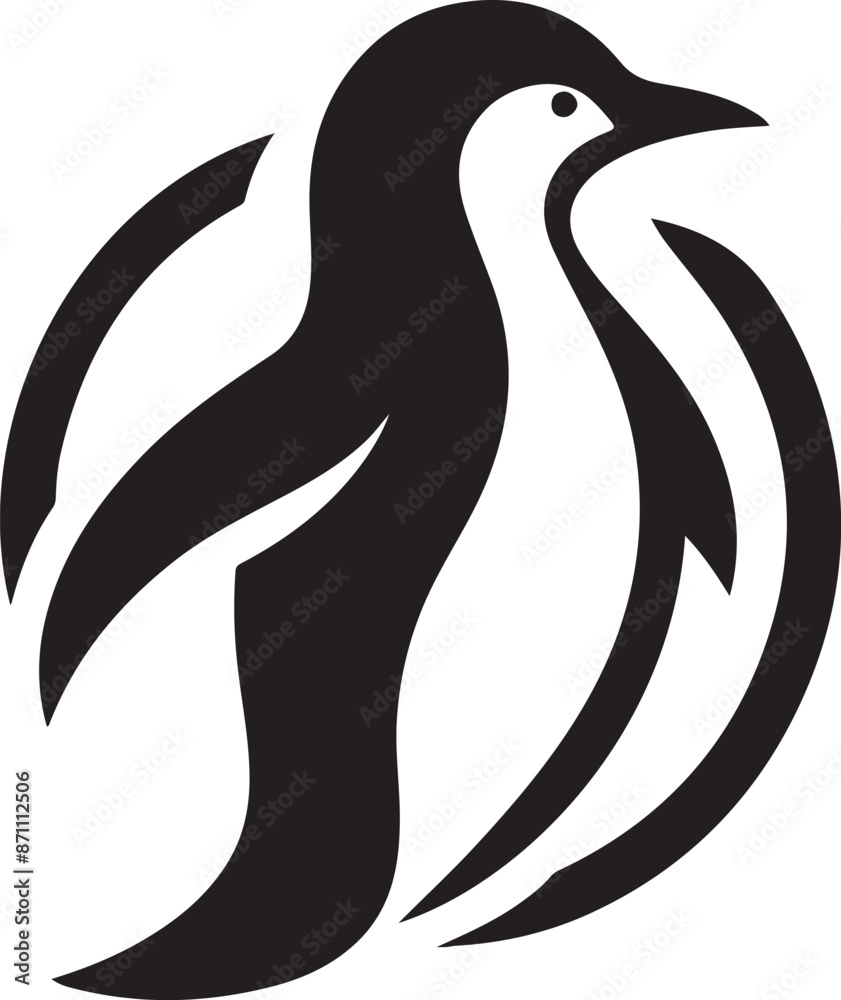 Obraz premium vector silhouette design