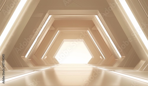 Abstract corridor background