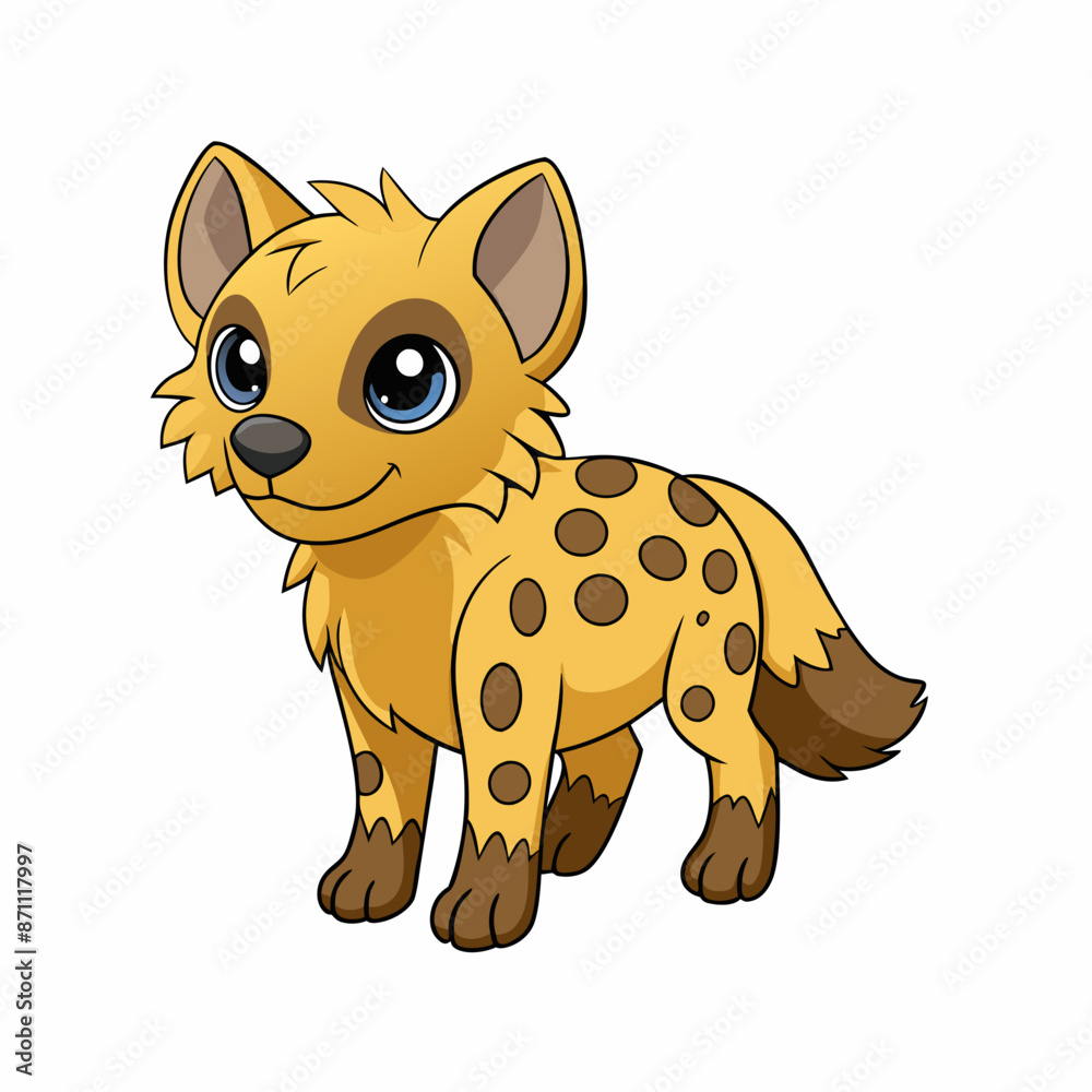 ai generated,hyena, carnivore, scavenger, Africa, wildlife, predator