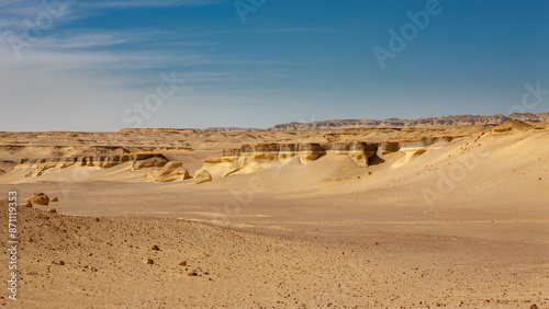 Egypt, Fayoum area, Wadi el Rayan, Whale Valley, Wadi el Hitan photo