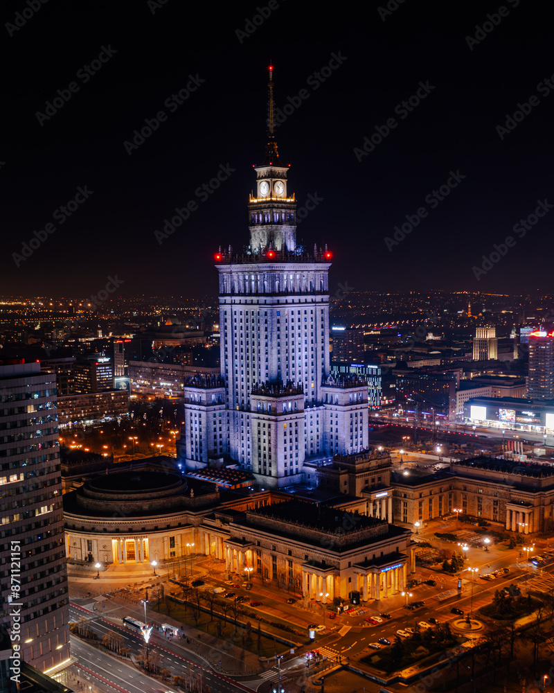 Palac Kultury i Nauki w Warszawie Palac Kultury i Nauki w Warszawie
