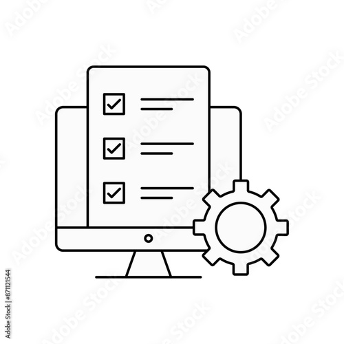 System icon, Optimizing System Performance and Scalability, Advanced System Architecture and Design icon