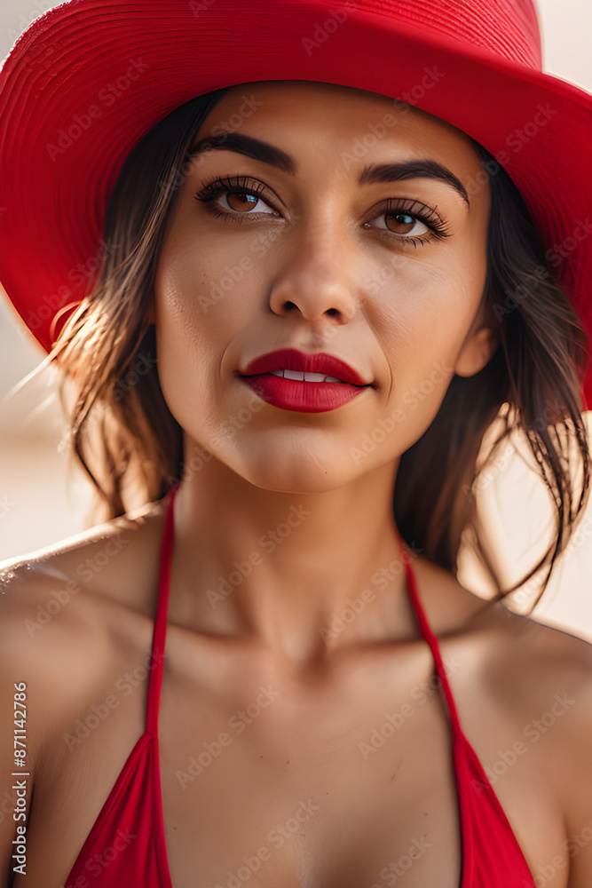 portrait photo of an expressive Latina model highlighting her glowing skin strategic deep wrinkles portrait photo of an expressive Latina model highlighting her glowing skin strategic deep wrinkles