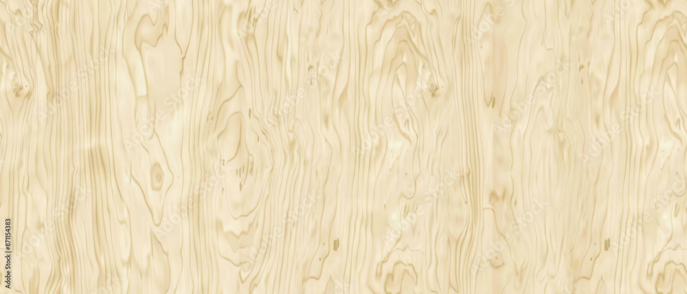 Fototapeta premium Mellow light-colored wood texture background. Natural grain and low contrast.