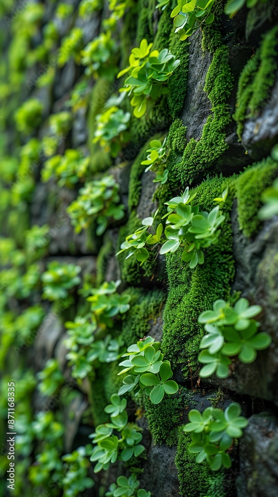 A moss wall with a vibrant, verdant texture, with different shades of green intertwined. Moss wall with a soft and welcoming appearance. A moss wall with a vibrant, verdant texture, with different shades of green intertwined. Moss wall with a soft and welcoming appearance.