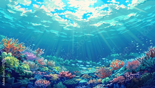 Coral Reef's landscape