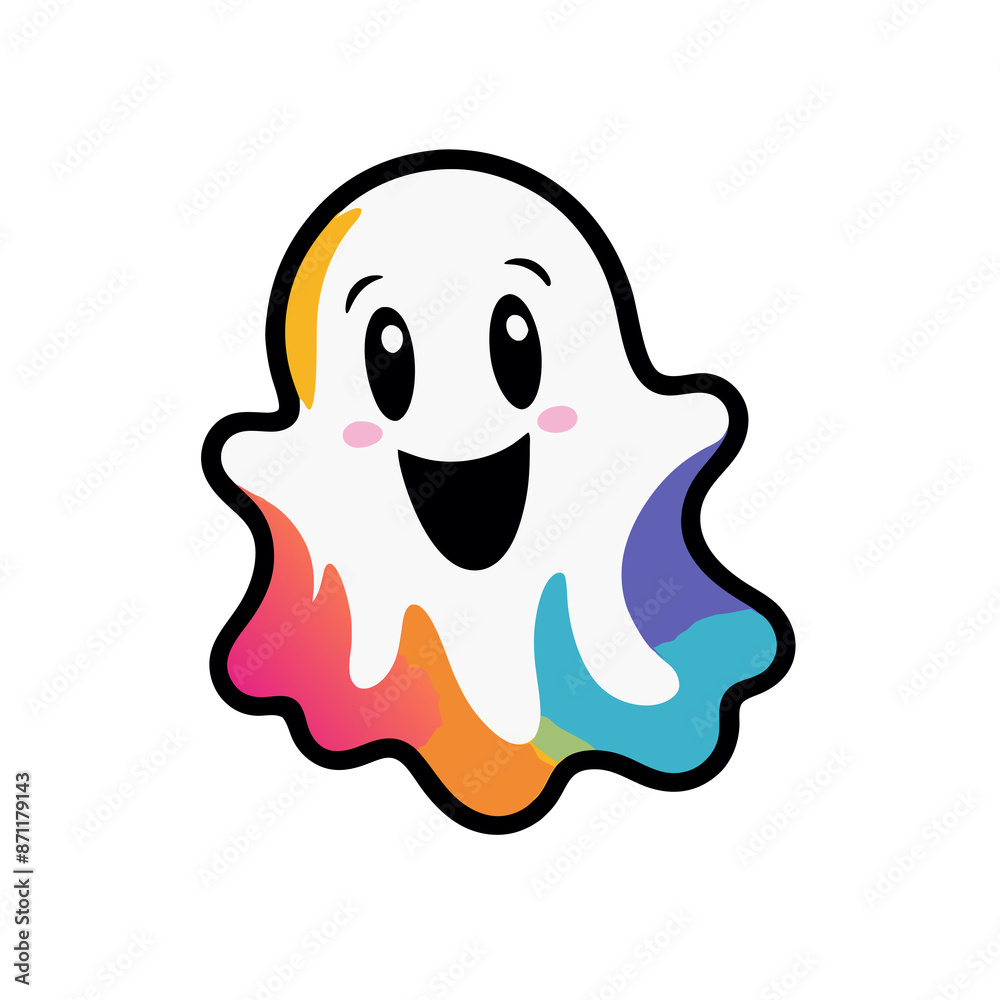 halloween graphics cute colorful ghost halloween graphics cute colorful ghost