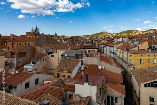 spain teruel city and buildings
