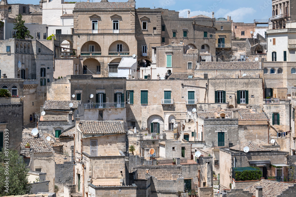 The Old town of Matera, Basilicata Region, Italy The Old town of Matera, Basilicata Region, Italy