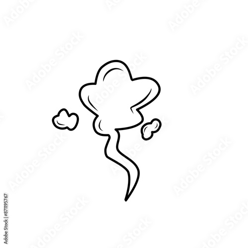 comic fart cloud