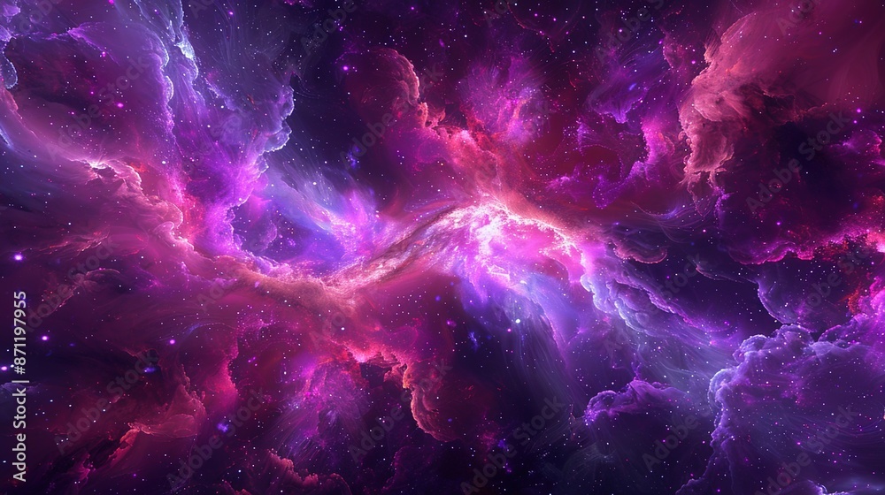Ethereal Nebula Exploration: Mesmerizing cosmic forms in deep purples and pinks Ethereal Nebula Exploration: Mesmerizing cosmic forms in deep purples and pinks
