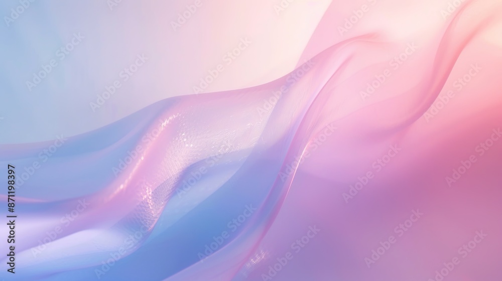 Naklejka premium Minimalist Pastel Gradient Abstract Background for Product Showcase