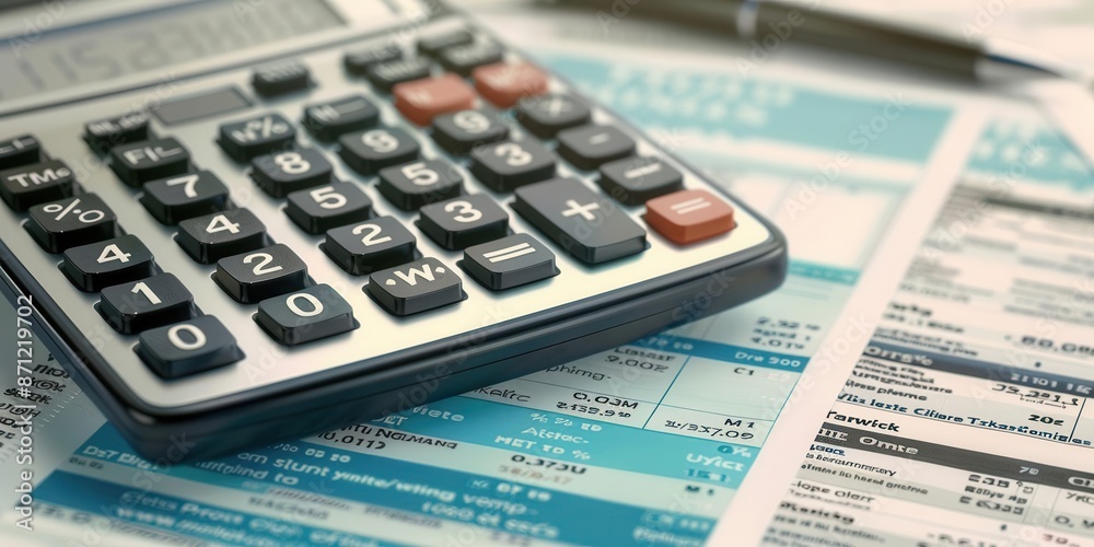 Financial Success. Tax planning concept Financial Success. Tax planning concept