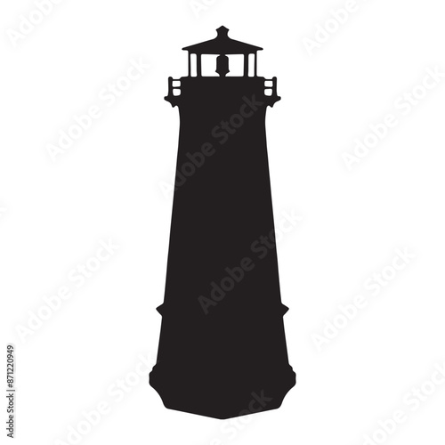 Vector Illustration of a Lighthouse