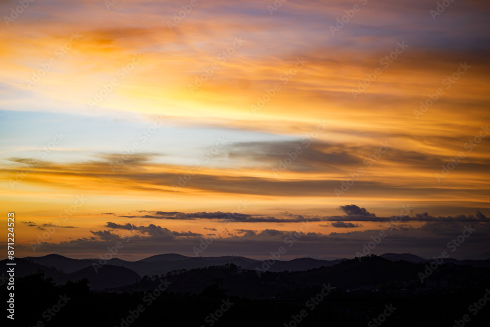 sunrise over the mountains sunrise over the mountains
