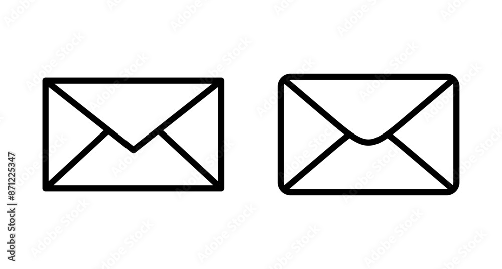 Mail vector vector icon isolated on white background. E-mail icon. Envelope illustration. Message Mail vector vector icon isolated on white background. E-mail icon. Envelope illustration. Message
