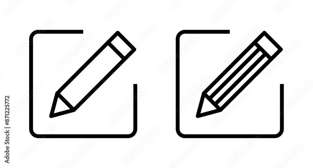 Edit icon vector isolated on white background. Pencil icon. sign up Icon vector. edit text Edit icon vector isolated on white background. Pencil icon. sign up Icon vector. edit text