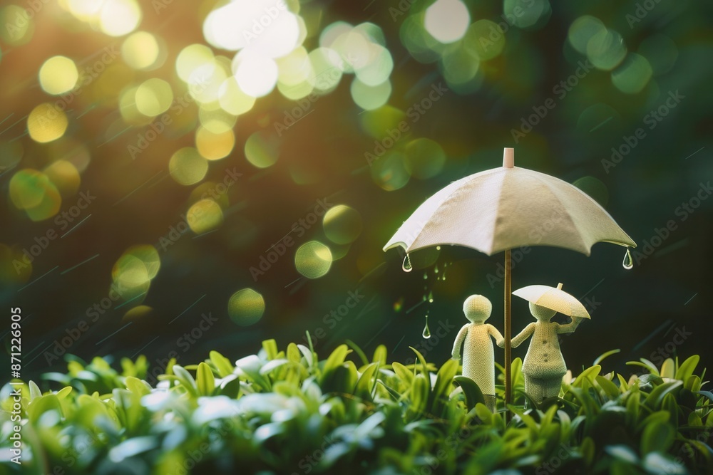 Secure Your Future. Insurance provides financial protection against potential losses concept Secure Your Future. Insurance provides financial protection against potential losses concept