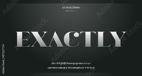 Vector elegant wedding alphabet letter font typography luxury classic serif fonts decorative vintag
