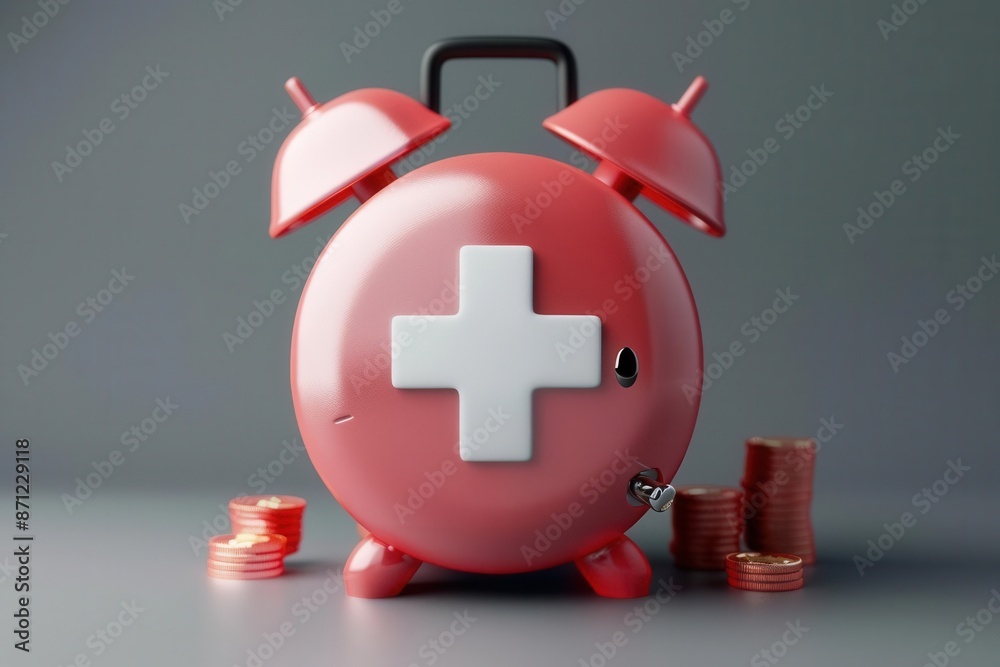 Financial Security. Emergency fund concept Financial Security. Emergency fund concept