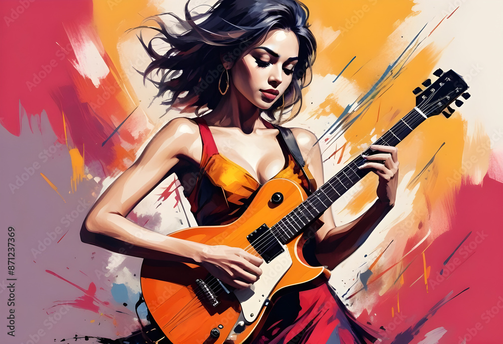Musical intruments, Gittar, saxophone, sittar Musical intruments, Gittar, saxophone, sittar