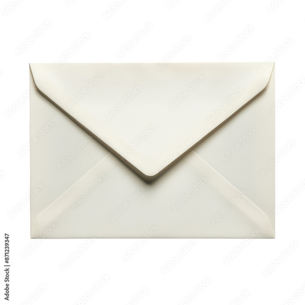 White Envelope Isolated On White Background White Envelope Isolated On White Background