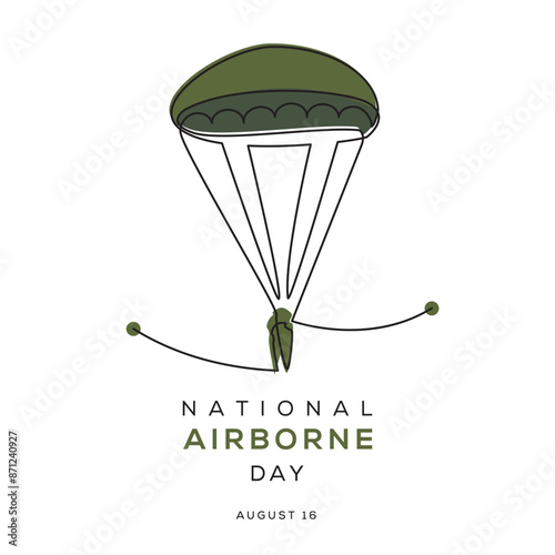 National airborne day, held on 16 August.