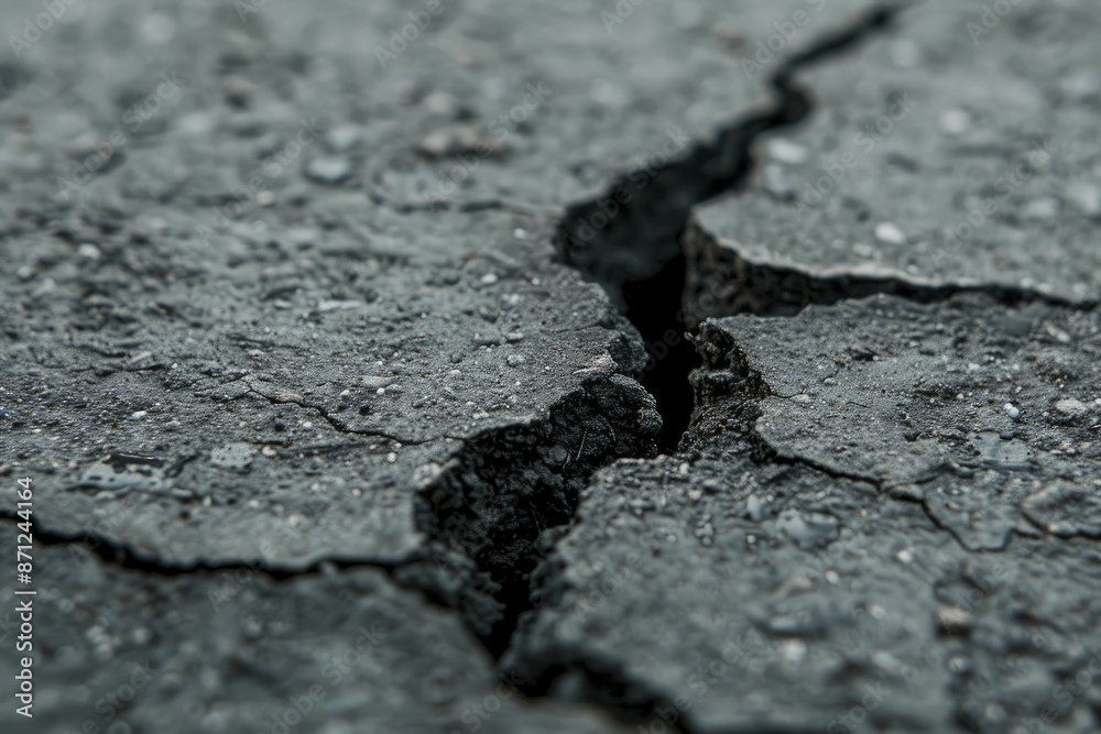 Cracks in infrastructure depicted through detailed images to highlight the importance of maintenance and safety. Cracks in infrastructure depicted through detailed images to highlight the importance of maintenance and safety.