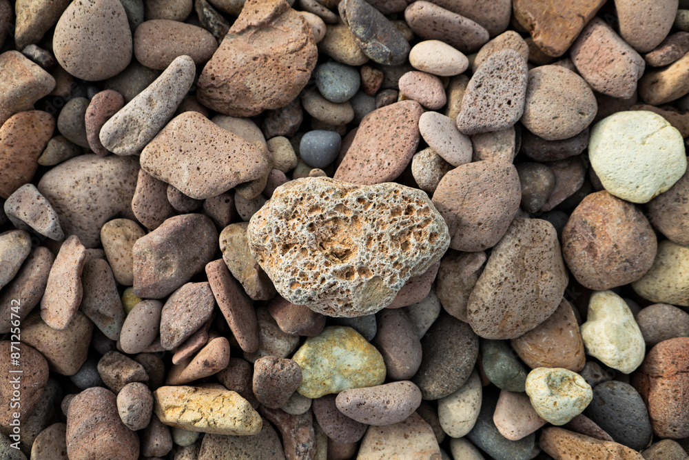 Rocks in a beach in Cabo de Gata Natural Park